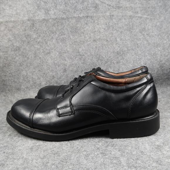 George Shoes Mens 12 Derby Oxford Classic Dress Work Formal Black Leather main image 6